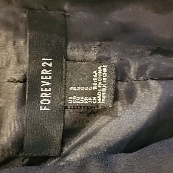 Black Blazer with Silver Chain Detailing - Picture 4 of 5